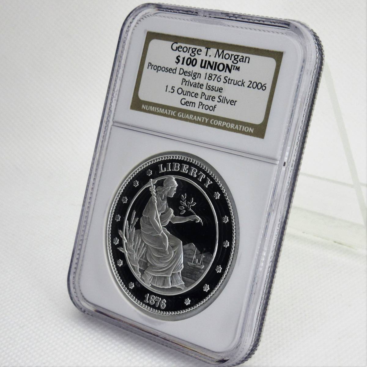 2006年 アメリカ 1.5オンス 銀貨 100ドル ユニオン ジョージ・T