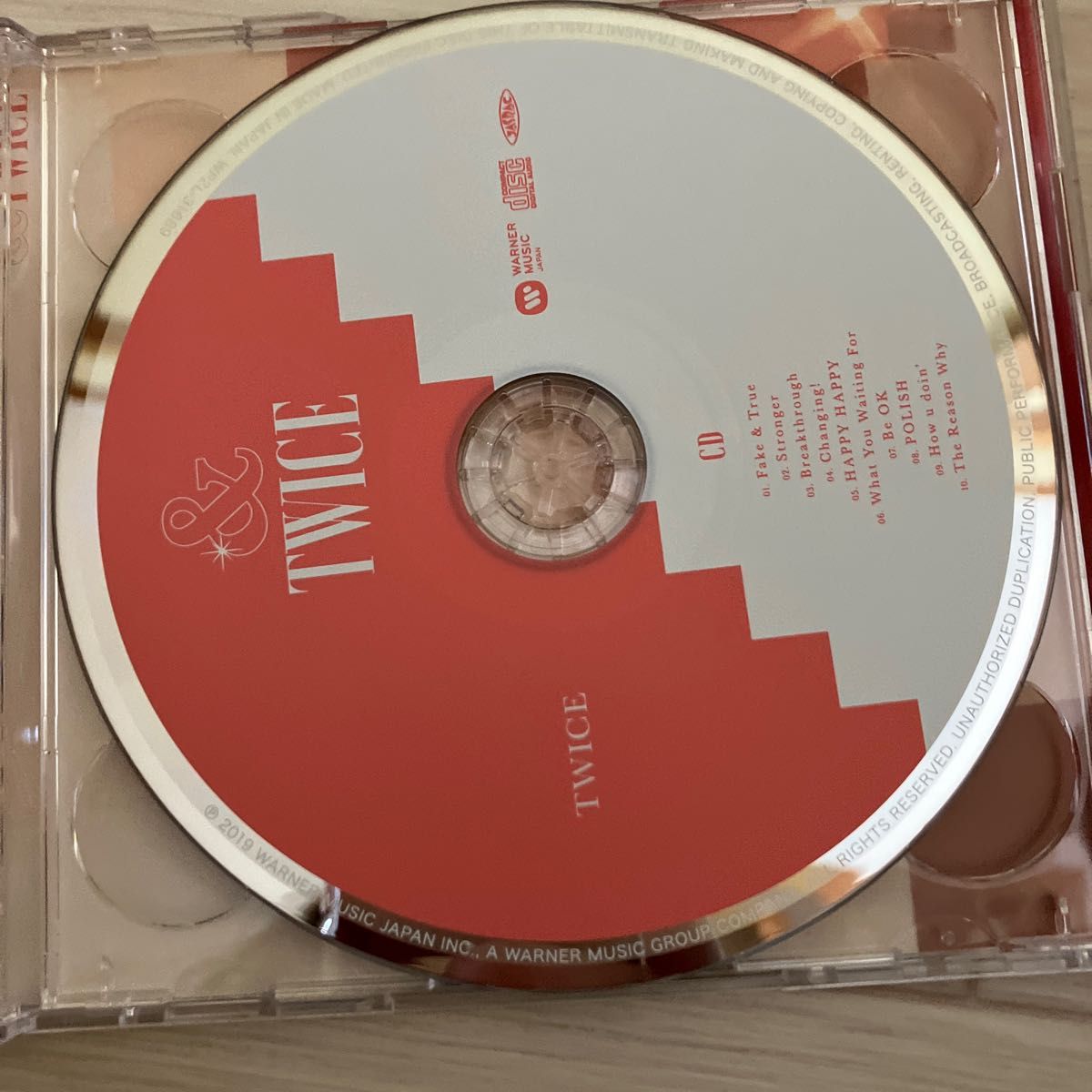 初回限定盤B (取) TWICE CD+DVD/&TWICE 19/11/20発売 オリコン加盟店