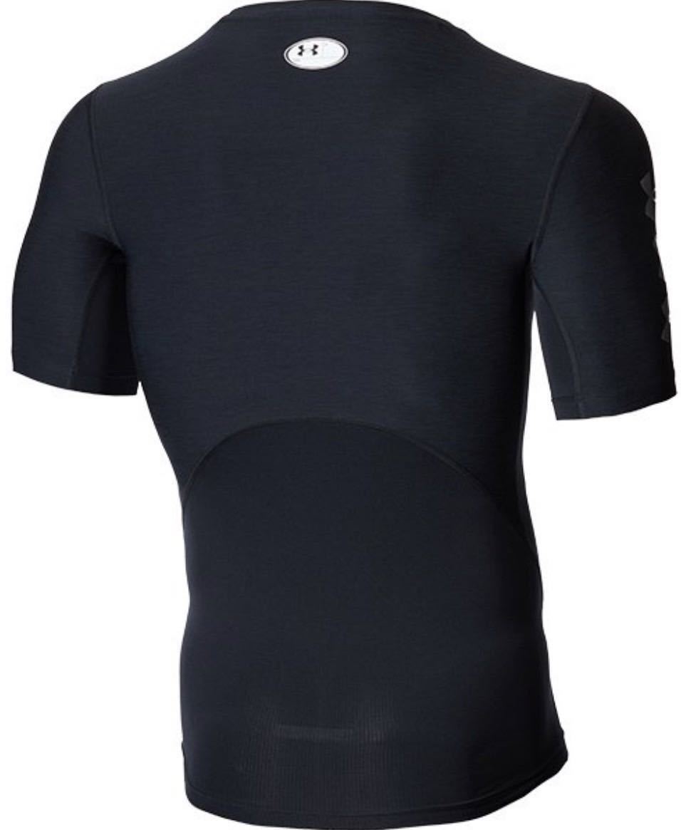 【新品 正規品】アンダーアーマー UNDER ARMOUR Tシャツ ハーフパンツ 上下セット 2XL【XXL】セットアップ ブラック 黒_画像4