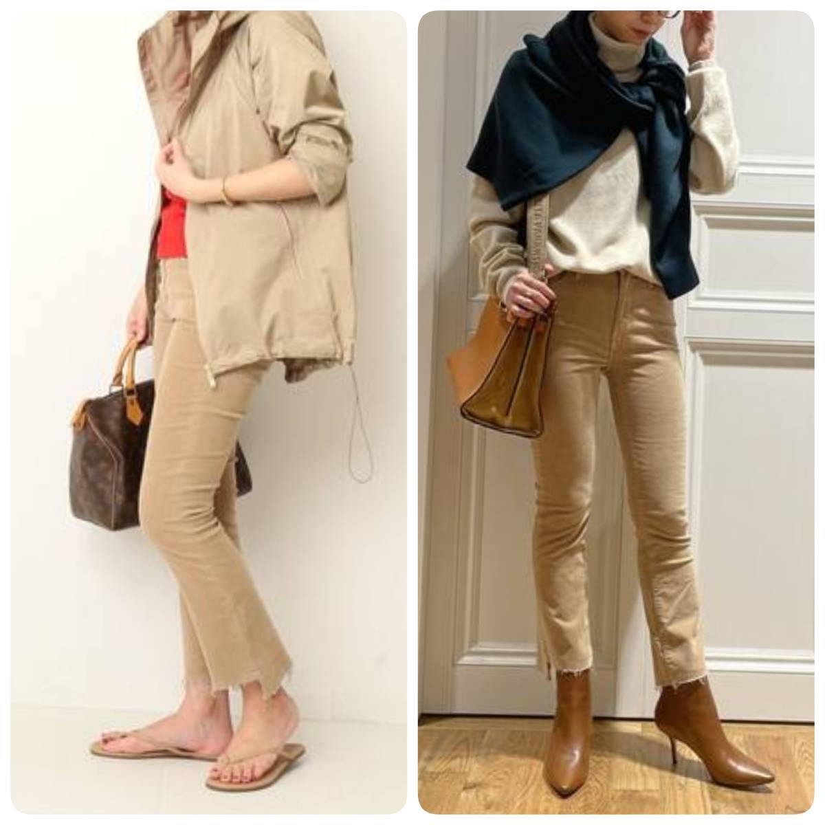 新品 MOTHER マザー 定番 THE INSIDER CROP STEP FRAY 24 定価31 900円