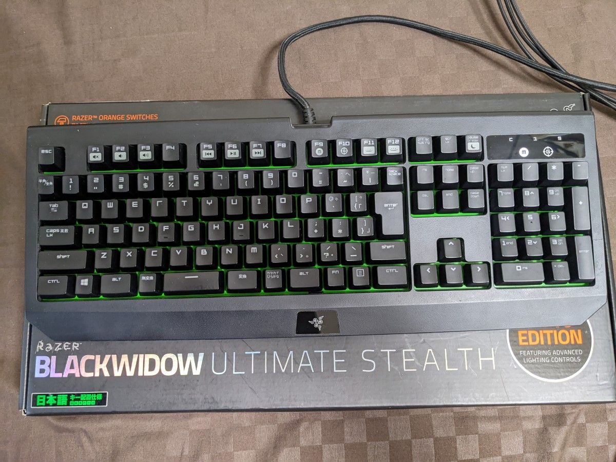 Razer BlackWidow Ultimate Stealth 2016 JP ゲーミングキーボード Razer