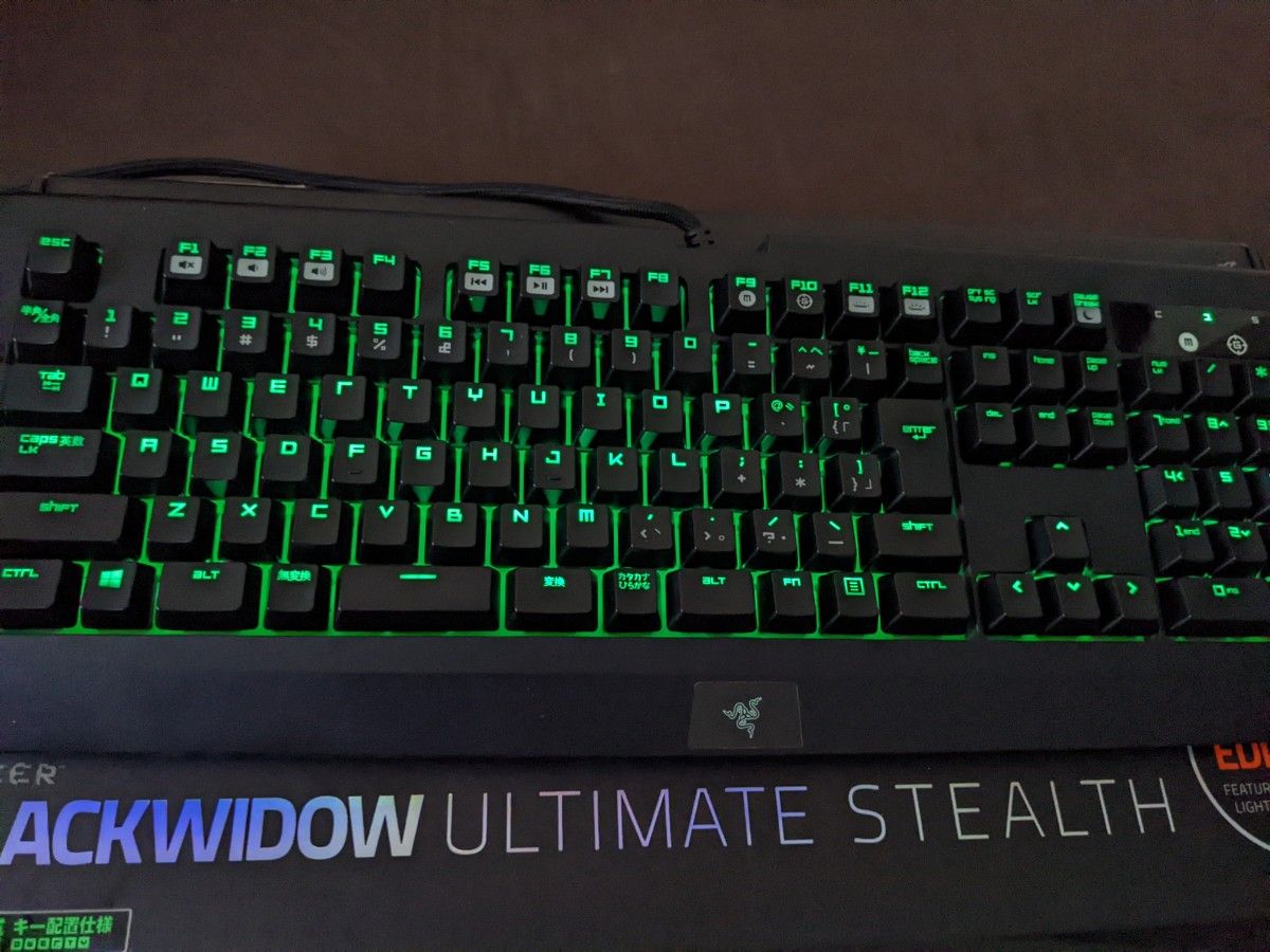 Razer BlackWidow Ultimate Stealth 2016 JP ゲーミングキーボード Razer