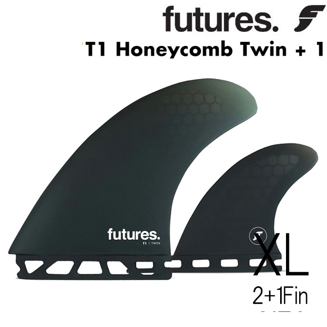 フューチャー フィン ハニカム 2.0 ティー1 ツインスタビ モデル 2+1 ツインスタビ / Futures Fin RTM Hex FT1 Twin+1 TwinStabilizer_画像1