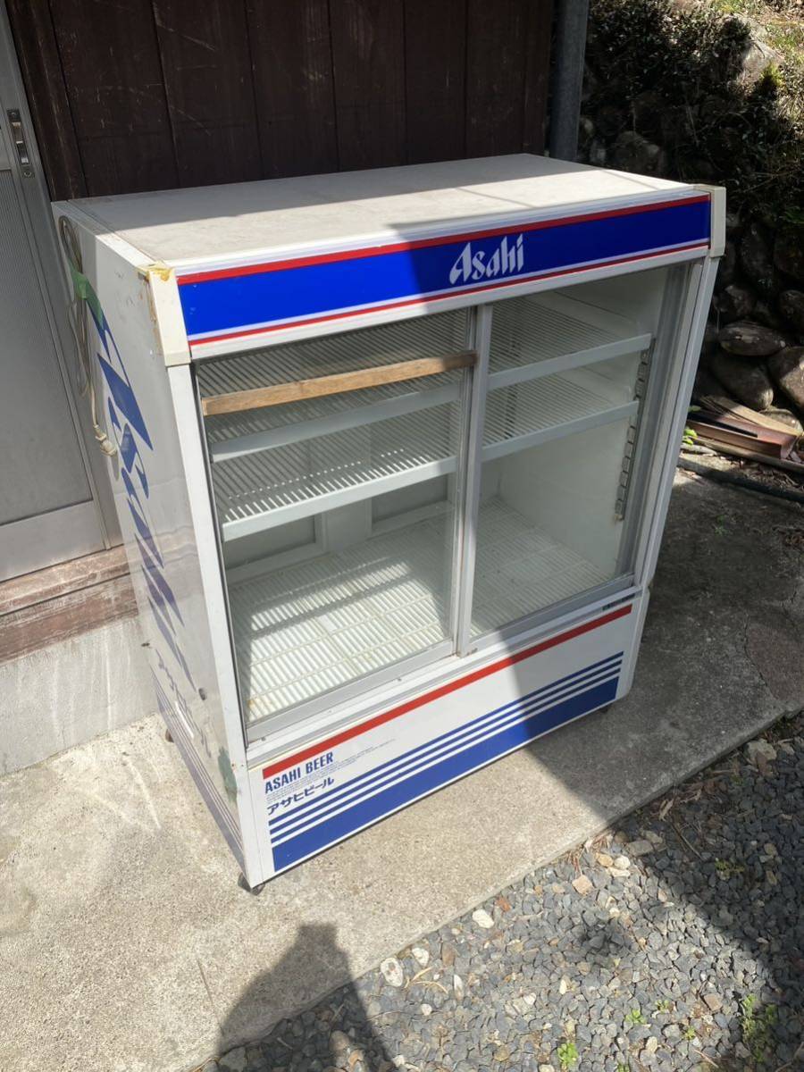 冷蔵ショーケース サンデン 冷蔵庫 業務用 両面開き ビンテージ mub