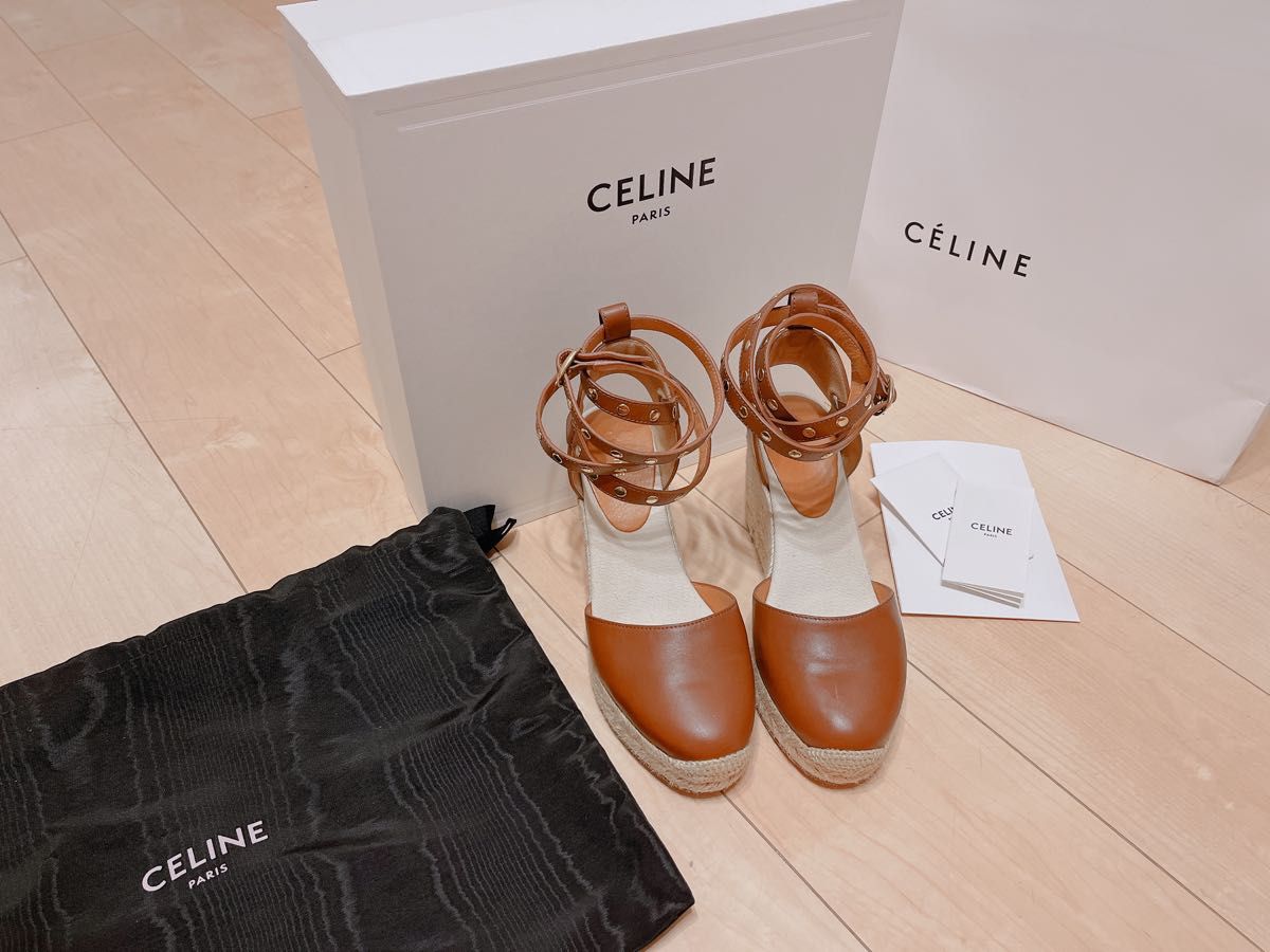 Celine レザー靴 正規品 | alfasaac.com