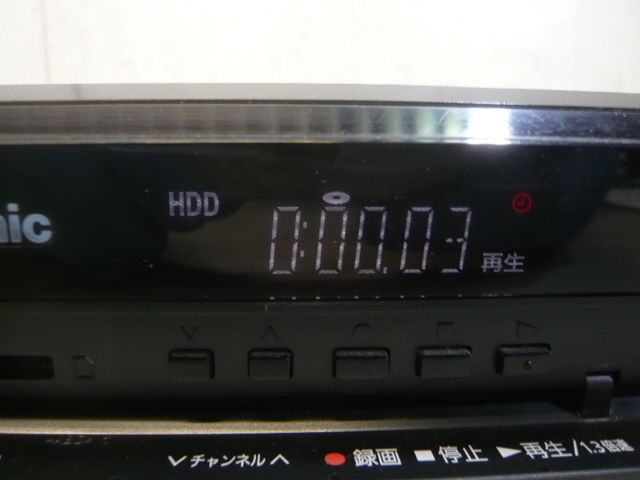 ☆Panasonic ハイビジョンDVDレコーダー DIGA DMR-XP12！100サイズ発送_画像7