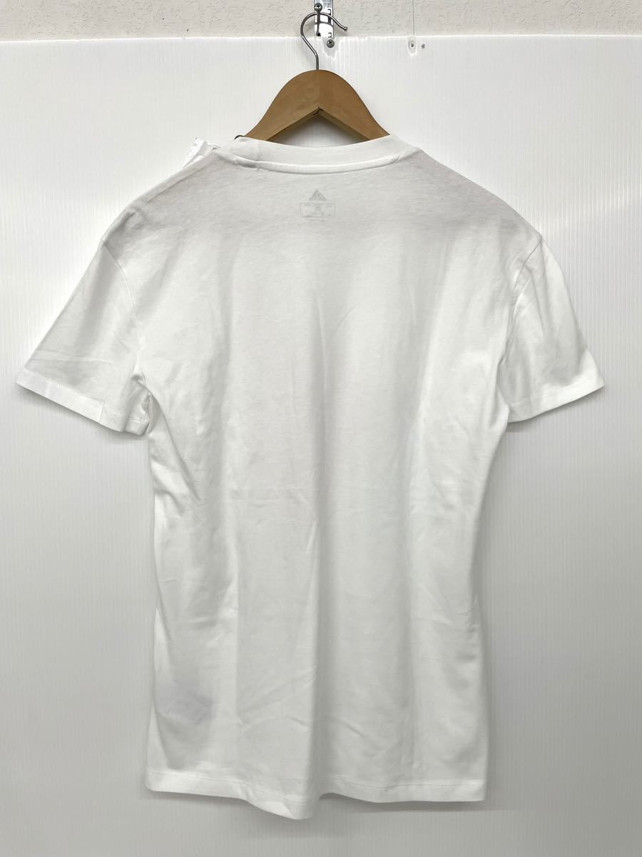  new goods # Adidas adidas lady's short sleeves shirt T-shirt XOT white HA1317 large size 
