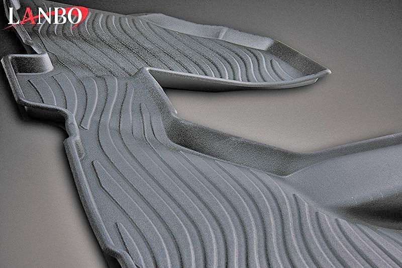 【M’s】トヨタ 80 ノア ヴォクシー (2014y-2021y) LANBO ガソリン車用 3D フロア マット (1列目用) ランボ 社外品 内装品 パーツ LM119_画像5