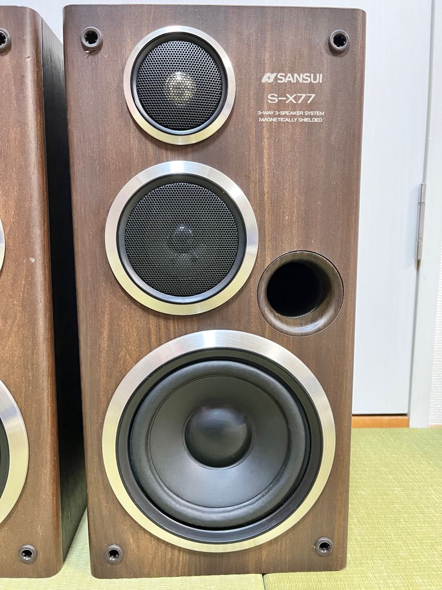 SANSUIサンスイ 3ウェイ 3スピーカー S-X77 ペア|Yahoo!フリマ SANSUIサンスイ 3ウェイ 3スピーカー S-X77 ペア|Yahoo!フリマ