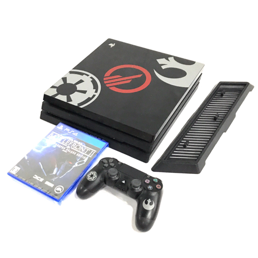 SONY PS4 pro 本体 スターウォーズ バトルフロント Ⅱ 1TB-