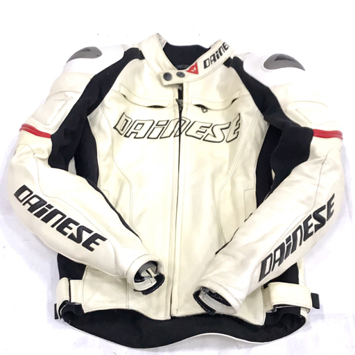 ダイネーゼ サイズ 44 長袖 レザー ジャケット G.RACING PELLE ジップ