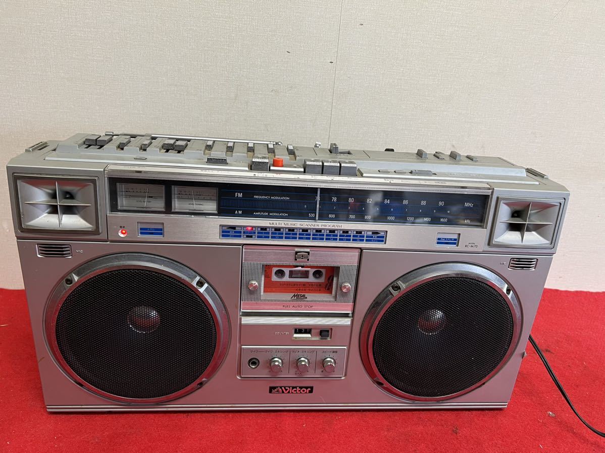 Victor ビクター RC-M70 ラジオカセットレコーダー ステレオ ラジカセ