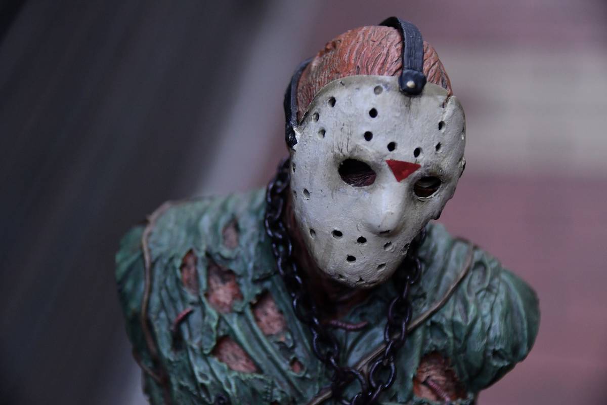 陶器製　NECA ジェイソン　FRIDAY THE 13　13日の金曜日　即決