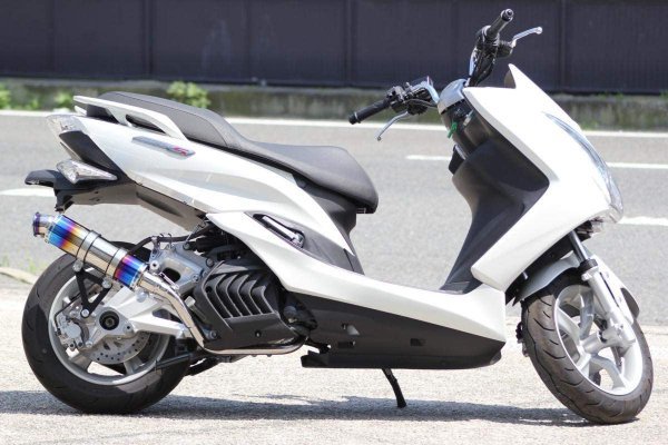 マジェスティS SMAX RPM ラプター チタンマフラー www