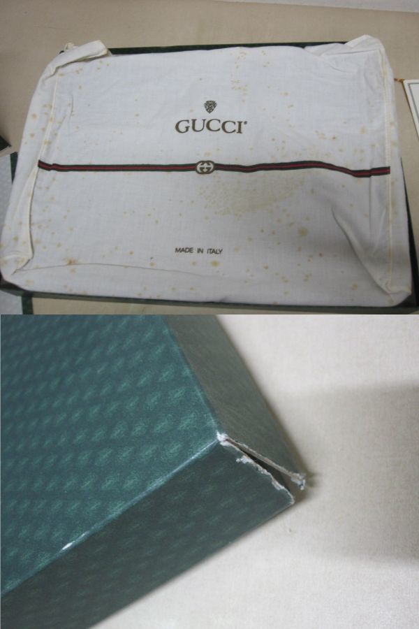 本物・中古・GUCCI グッチ 　ビジネスバッグハンド　W40CM_画像10