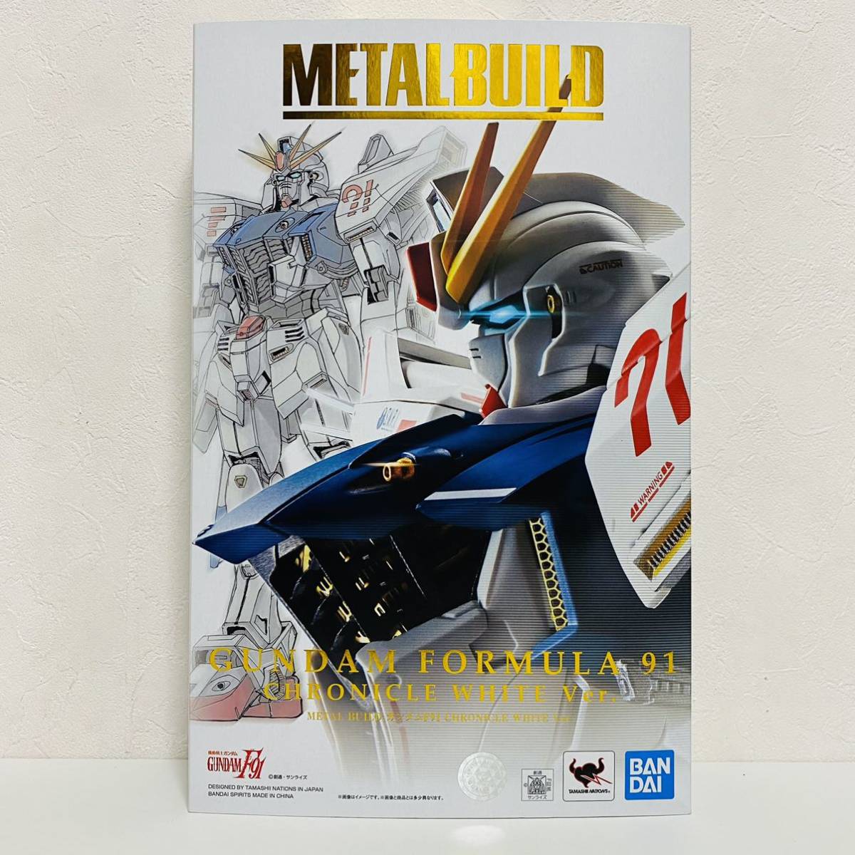 [ ultimate beautiful goods ]BANDAI Bandai Mobile Suit Gundam F91 METALBUILD metal build Gundam F91 CHRONICLE WHITE Ver. figure 