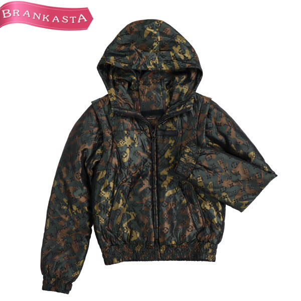 LOUIS VUITTON/ルイヴィトン パデットジャケット 中綿 ブルゾン 2way