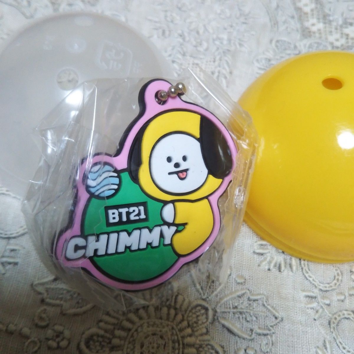 くら寿司クッキーCOOKY うさぎフィギュア　キーホルダー×CHIMMY チミー キーホルダー BT21 　新品未開封