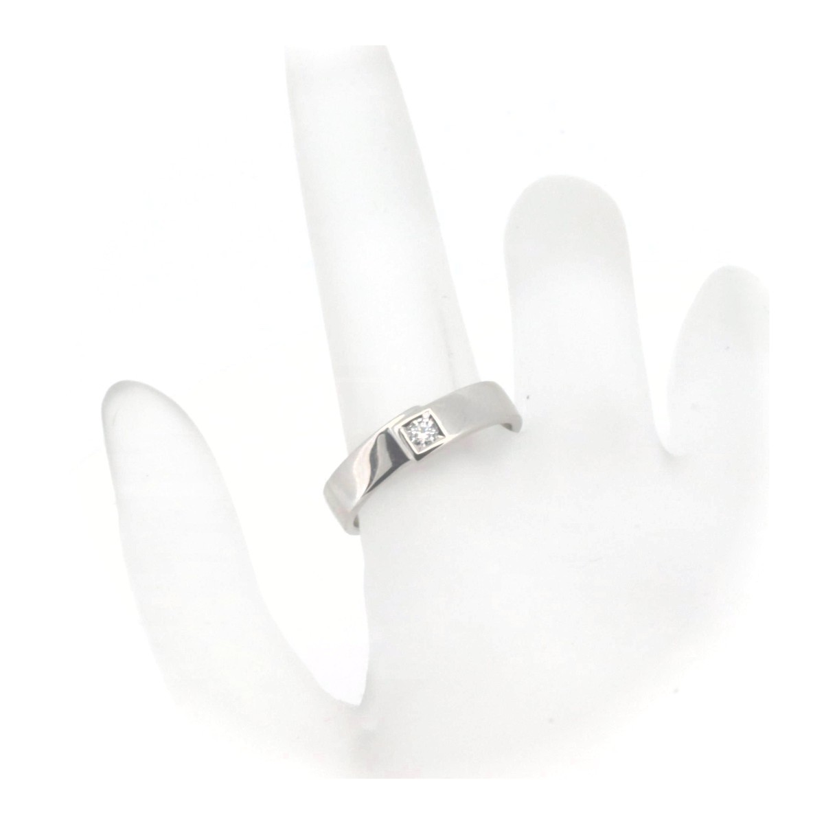 ラザールダイヤモンド ダイヤモンド リング 指輪 13号 0.07ct PT950