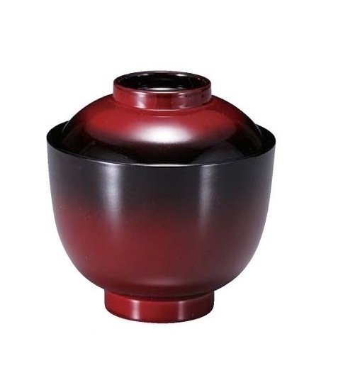 ☆業務用漆器越前塗姫わらべ小吸物椀朱ぼかし(約径 ☆業務用漆器越前塗姫わらべ小吸物椀朱ぼかし(約径