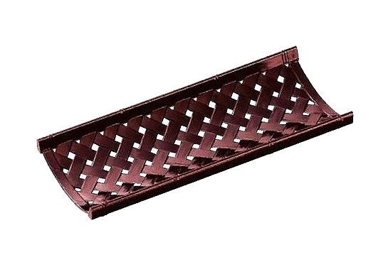 ☆業務用漆器竹目おしぼり受全面塗溜(約170X70X20mm ☆業務用漆器竹目おしぼり受全面塗溜(約170X70X20mm