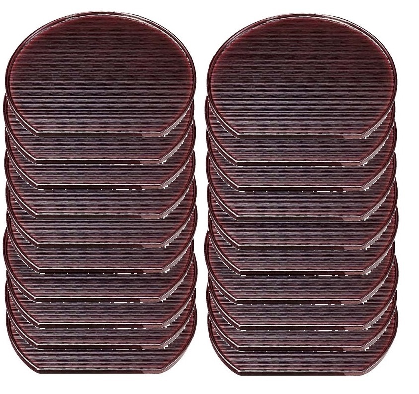 ☆業務用漆器半月盆乱引溜尺3(約390X345mm)20枚越前 ☆業務用漆器半月盆乱引溜尺3(約390X345mm)20枚越前