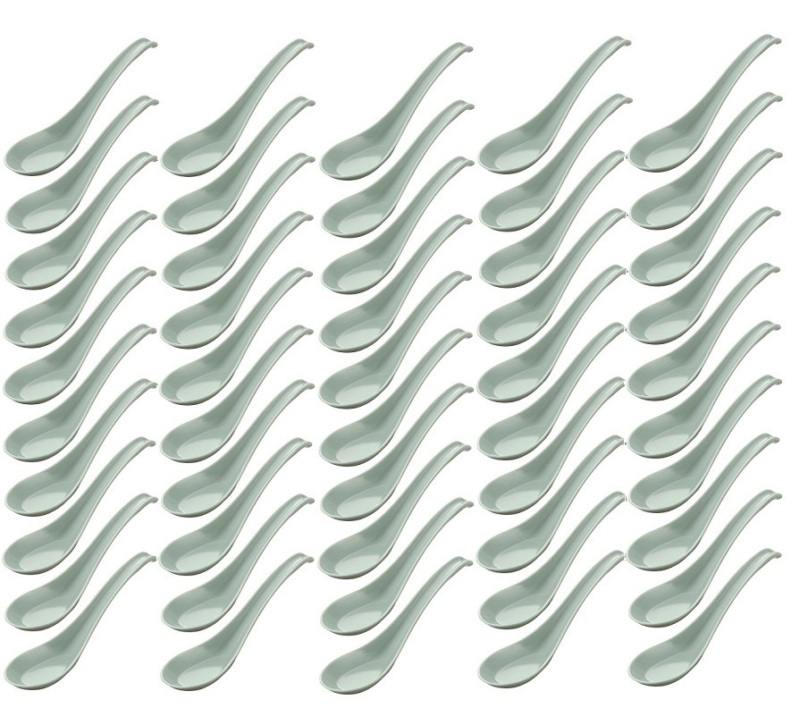 【12月スーパーSALE 15%OFF】 ★チャーハンレンゲ約40X25X160mm(約15cc)青磁50本日本製新品 中華食器 【12月スーパーSALE 15%OFF】 ★チャーハンレンゲ約40X25X160mm(約15cc)青磁50本日本製新品 中華食器