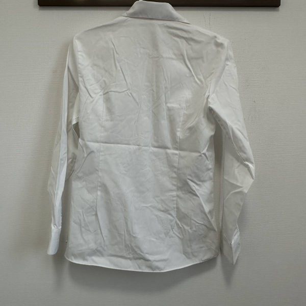 les mues long sleeve shirt white lady's *16-06