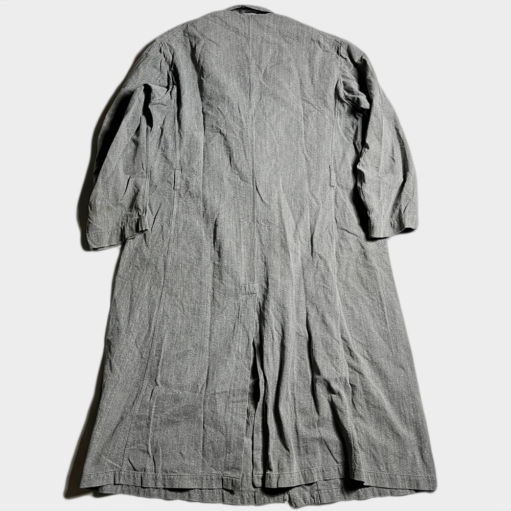 100%品質 稀少! 30's 着 coat salt&pepper chambray french VILETTE
