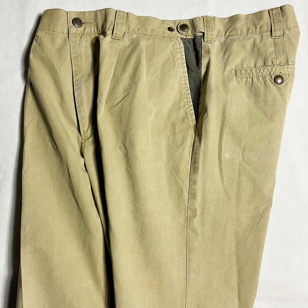 ベンタイル! 90's ORVIS シングルレイヤー パンツ オービス VENTILE CHINO チノ PANTS 36 フィッシング ハンティング VINTAGE ヴィンテージ_画像8