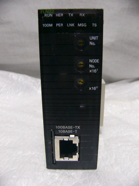 ☆動作保証美品☆ OMRON PLC CJ1W-FLN22 FL-netユニット-