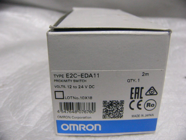 ★新品★ OMRON E2C-EDA11 高精度デジタル近接センサアンプ 複数有