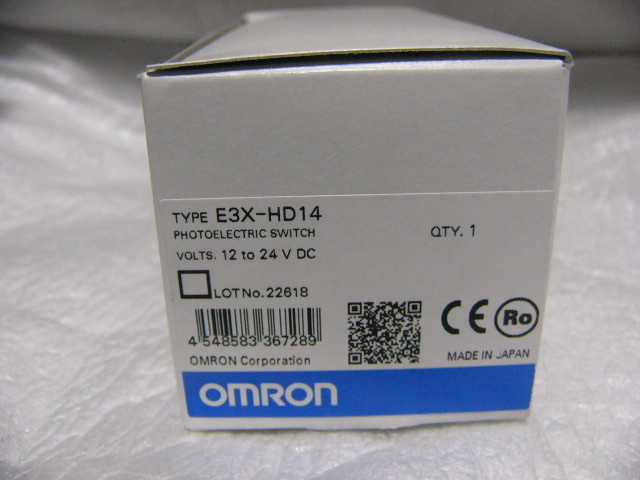 ★新品★ OMRON E3X-HD14 スマートファイバアンプ 複数有