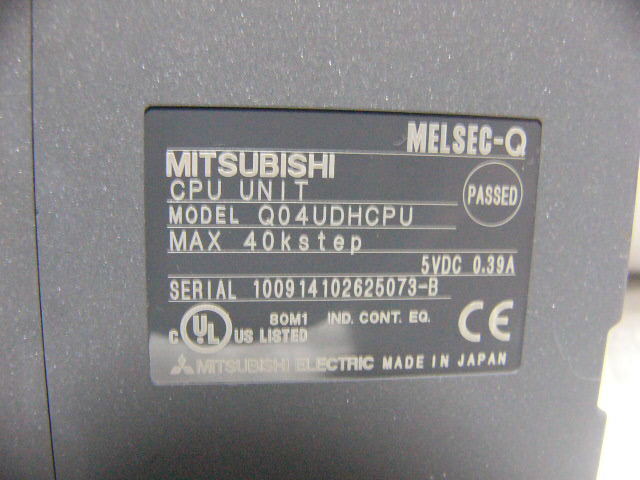 ☆動作保証美品☆ 三菱 PLC Q04UDHCPU CPU装置 | nirmanonline.com
