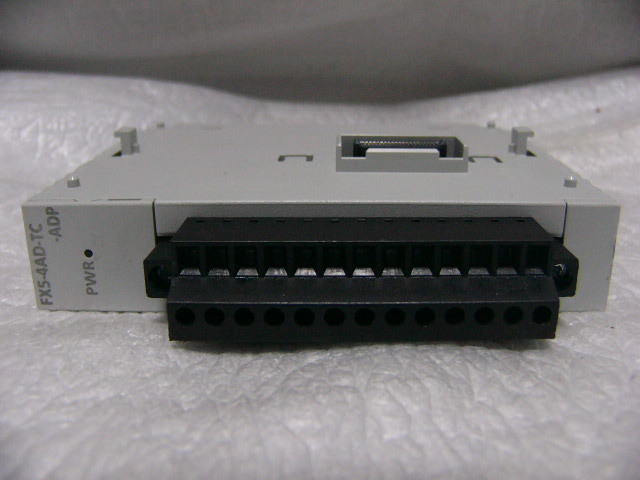 ☆動作保証美品☆ MITSUBISHI PLC FX5-4AD-TC-ADP 熱電対温度センサ