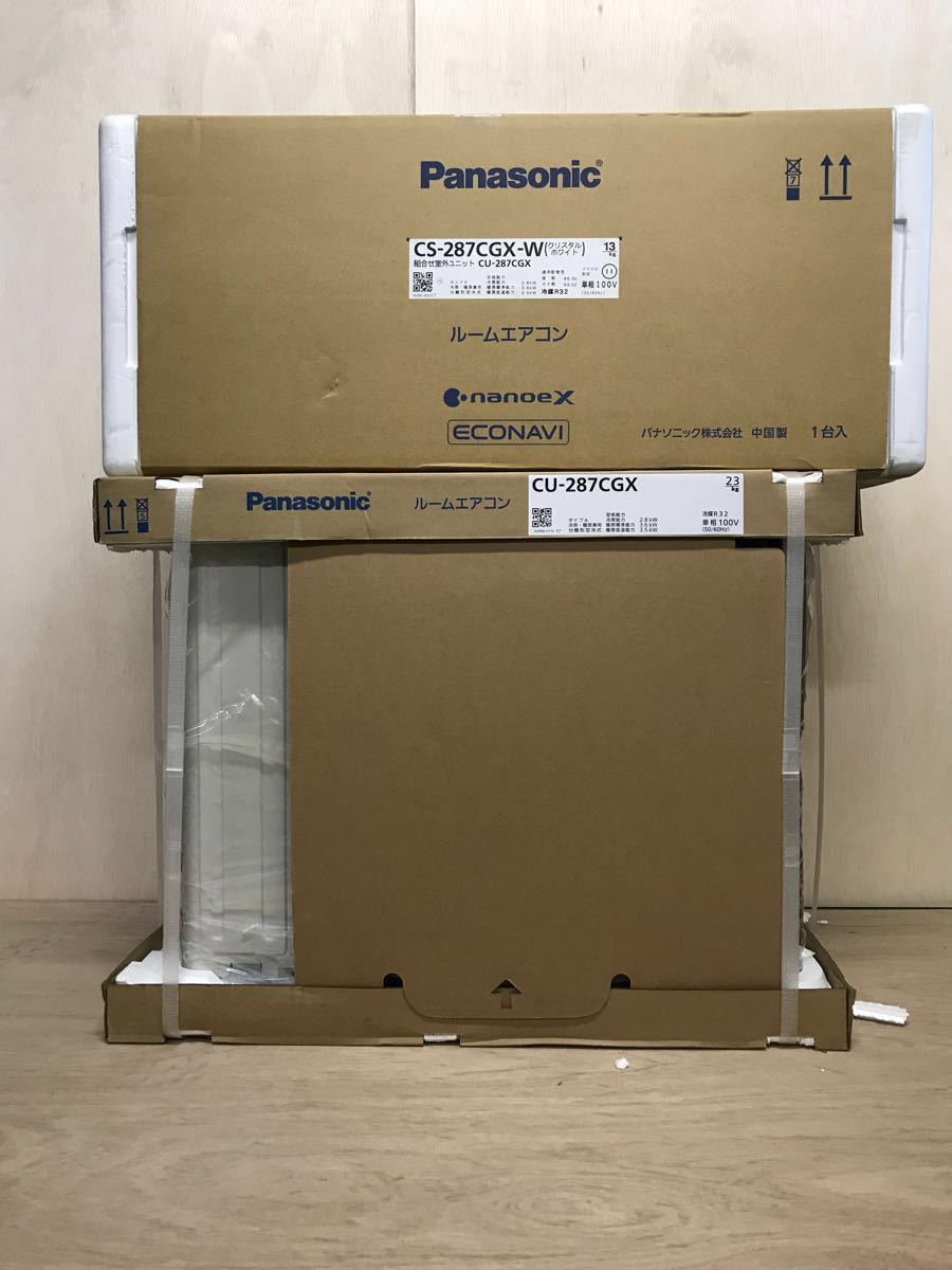 パナソニックエアコン cx-287cgx-w_画像1