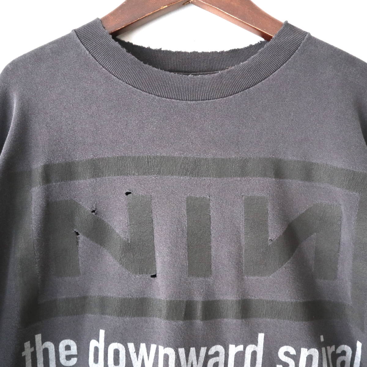 90s Nine Inch Nails ロンT the downward spiral ナインインチネイルズ