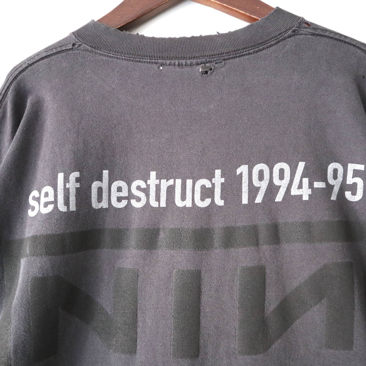 90s Nine Inch Nails ロンT the downward spiral ナインインチネイルズ