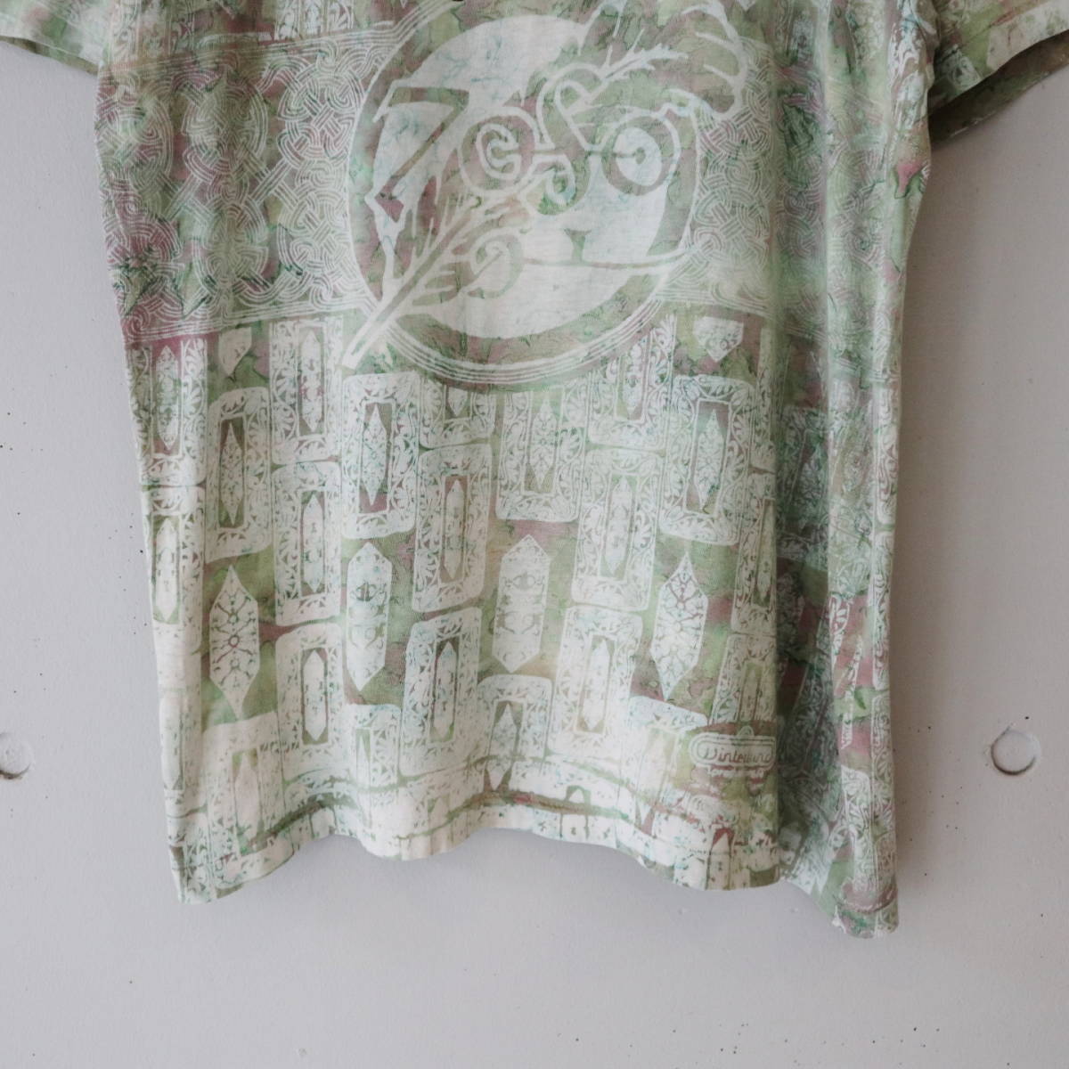 90s Jimmy Page&Robert Plant Tシャツ レッドツェッペリン ジミーペイジ ロバートプラント Led Zeppelin ヴィンテージ バンドT ロック 総柄_画像3