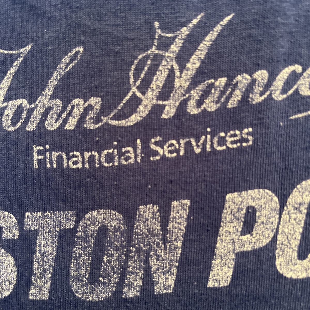 ジョンハンコック追跡Tシャツ　ヴィンテージ86s.87s ボストンポリス　M メイドインUSA 送料無料　お値打ち品　インタレスティング　安価_画像7