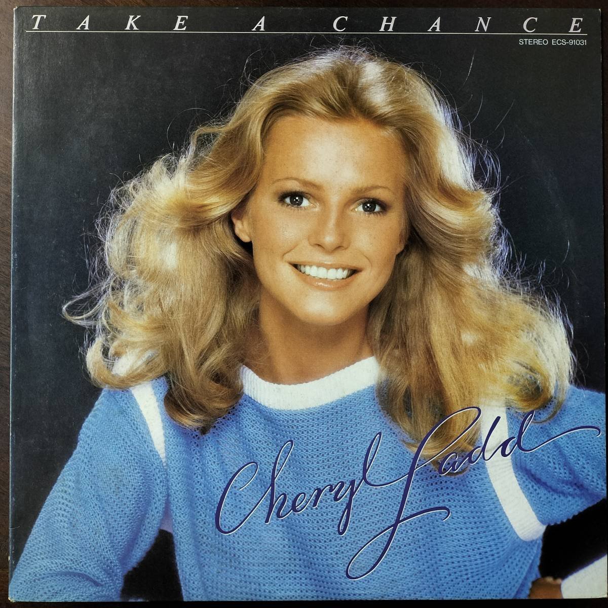 15500 CHERYL LADD/TAKE A CHANCE ※ポスター付_画像1