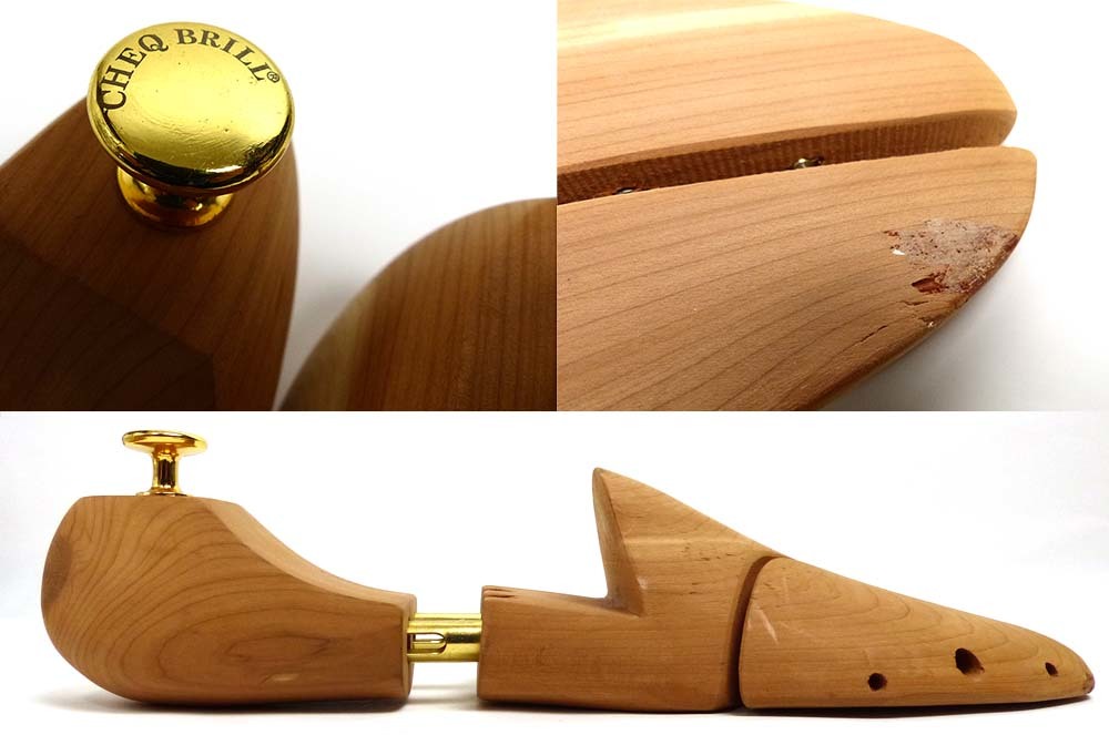 CHEQ BRILL 木製シューキーパー　45(28-28.5cm相当)(メンズ)【中古】5i-6-017_画像3