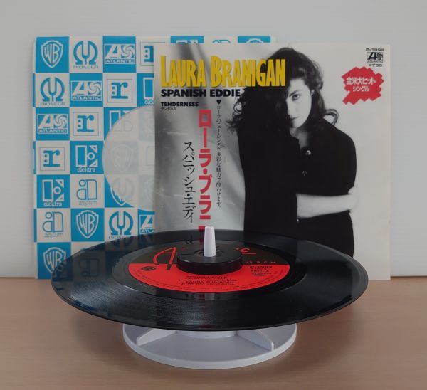 V-RECO◆7'EP-f◆即決◆Laura Branigan ローラ・ブラニガン◆【Spanish Eddie スパニッシュ・エディ c/w:Tenderness】■P-1992■_画像1