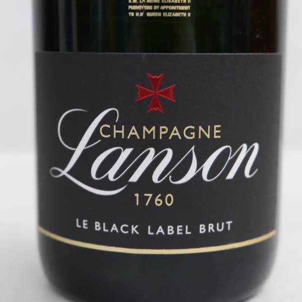 Lanson(ランソン)ブラックラベル ブリュット ハーフボトル 12.5% 375ml J23D060004 2