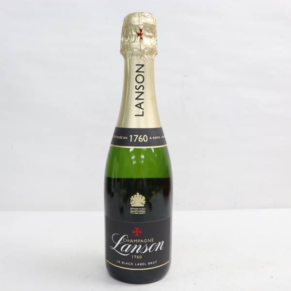 Lanson(ランソン)ブラックラベル ブリュット ハーフボトル 12.5% 375ml J23D060004