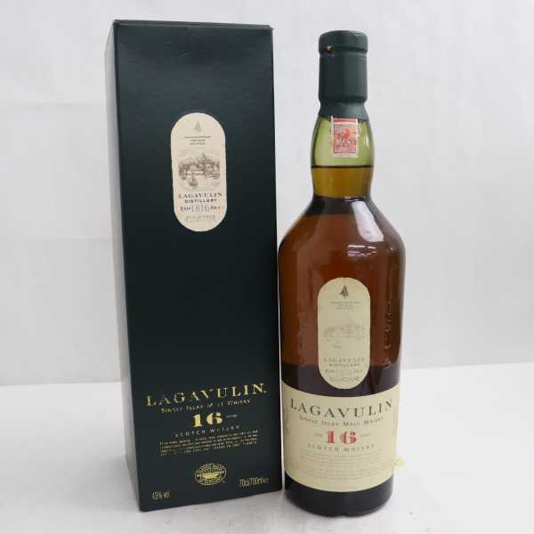 92%OFF!】 1円~LAGAVULIN ラガヴーリン 16年 43% 700ml T23D140007