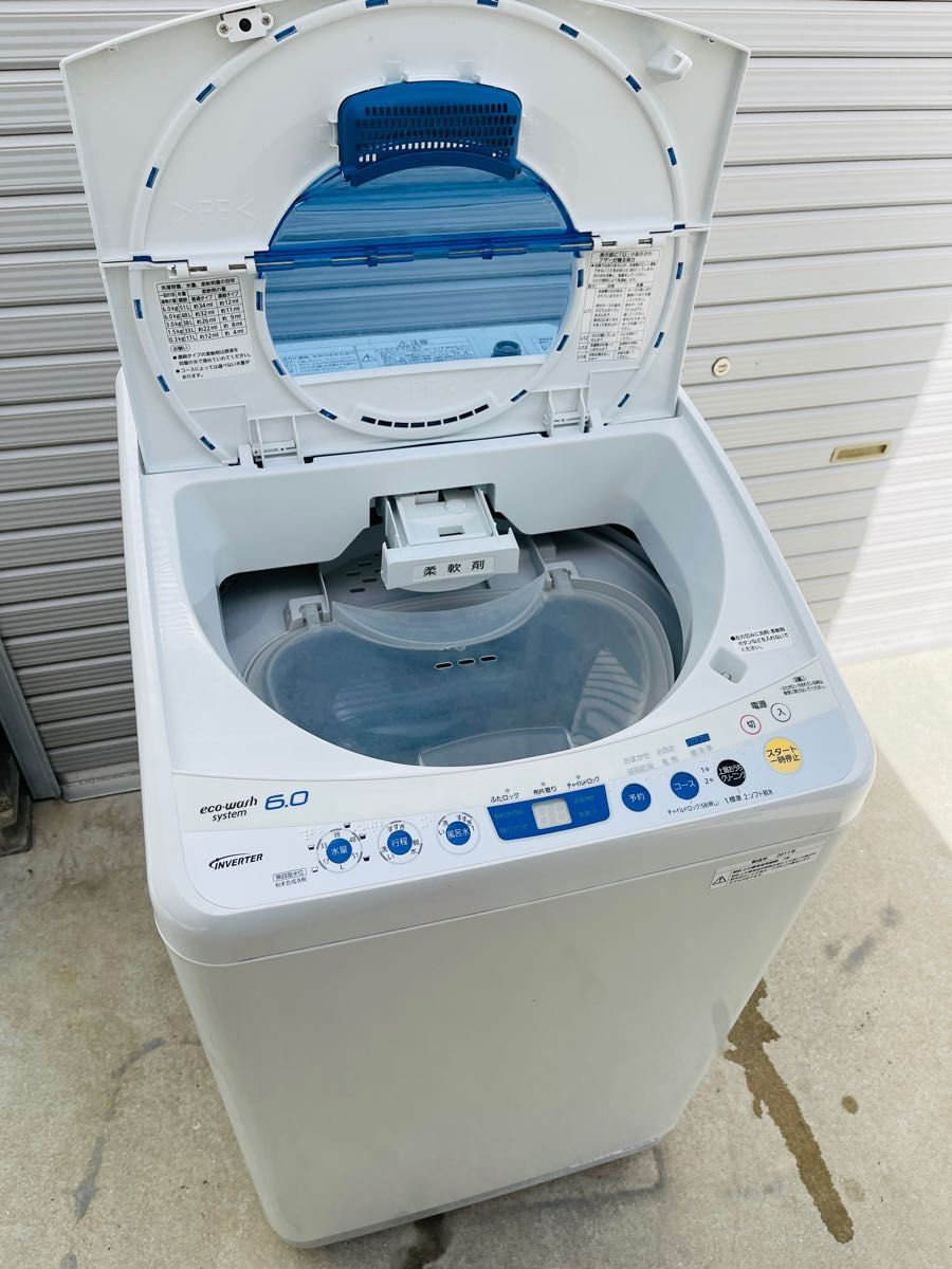 ★Panasonicパナソニック★全自動洗濯機6.0kg