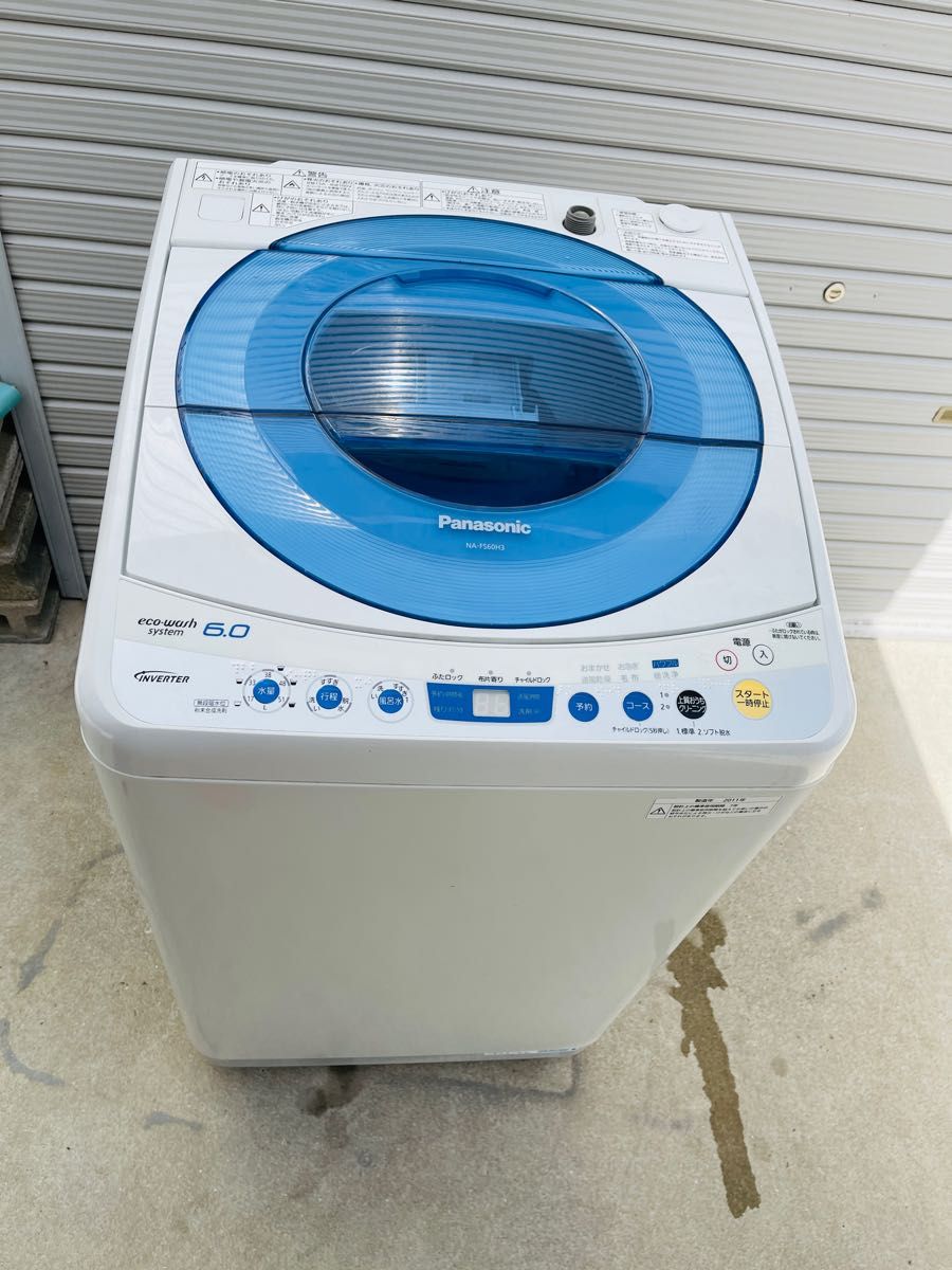 Panasonicパナソニック 全自動洗濯機6 0kg｜Yahoo!フリマ（旧PayPay