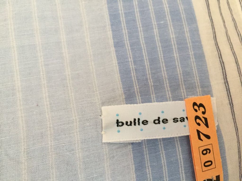 クリーニング済美品◆bulle de savon ビュルデサボンストライプストール