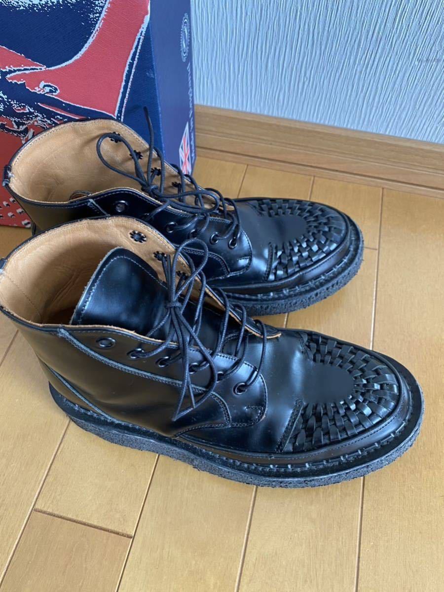 美品◇zucca×GEORGE COX ズッカジョージコックス ラバーソールブーツ
